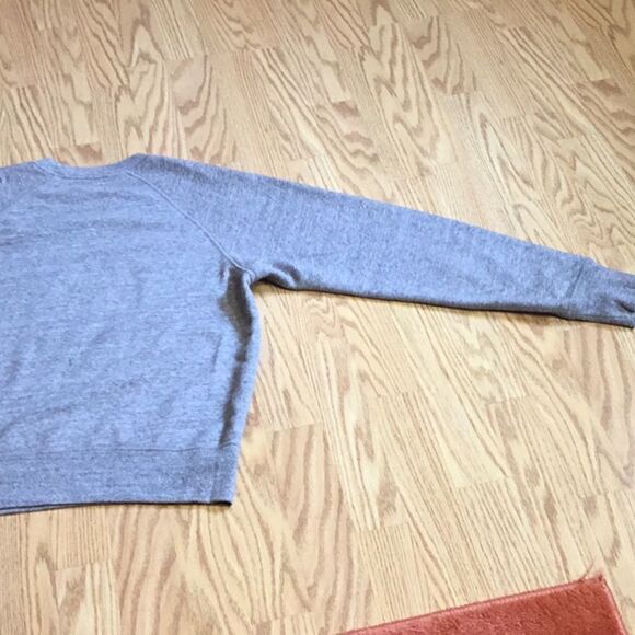Gray DISNEY sweatshirt in size small with MICKEY on front unisex style - Picture 8 of 12